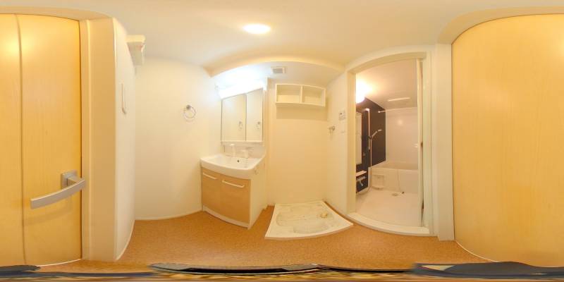 パノラマ画像洗面所