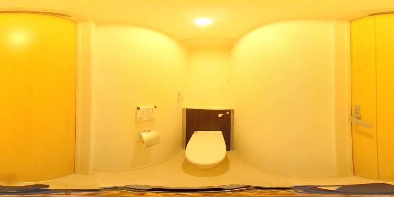 パノラマ画像トイレ