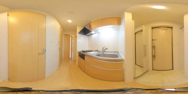 パノラマ画像玄関