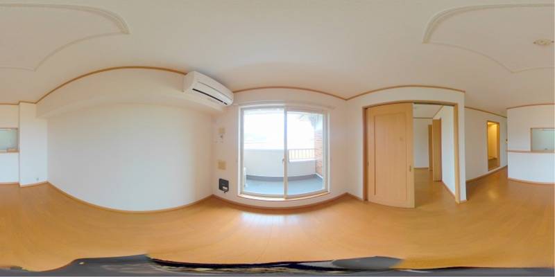 パノラマ画像洋室