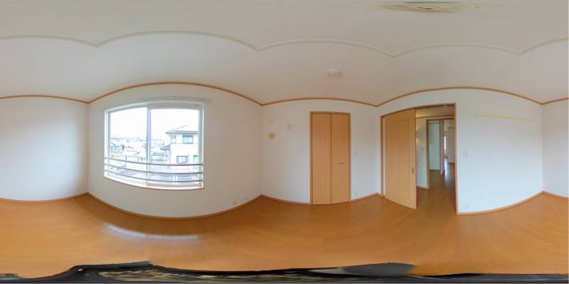 パノラマ画像洋室