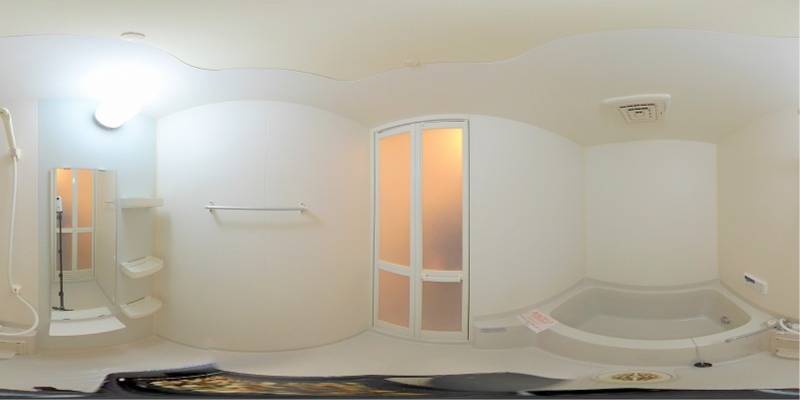 パノラマ画像バスルーム