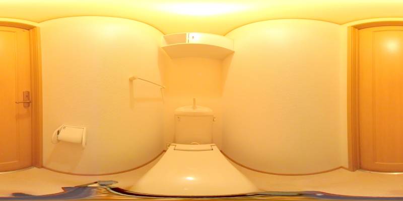 パノラマ画像トイレ