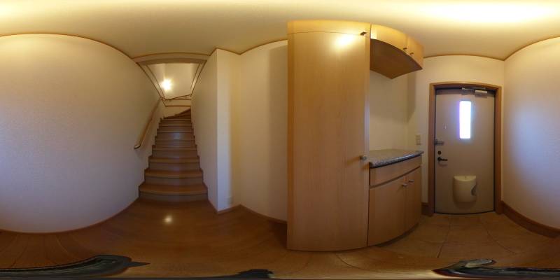 パノラマ画像玄関