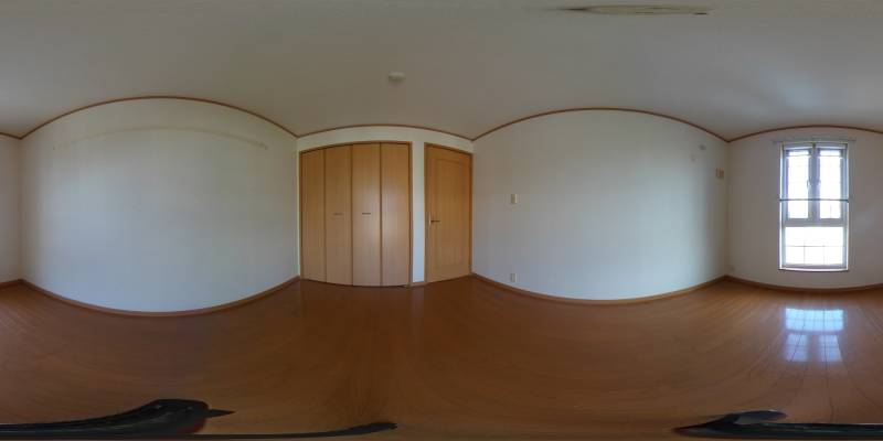 パノラマ画像洋室