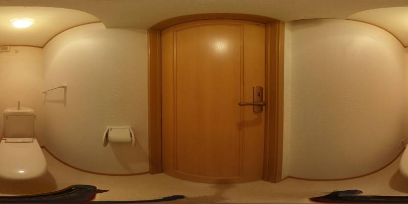 パノラマ画像トイレ