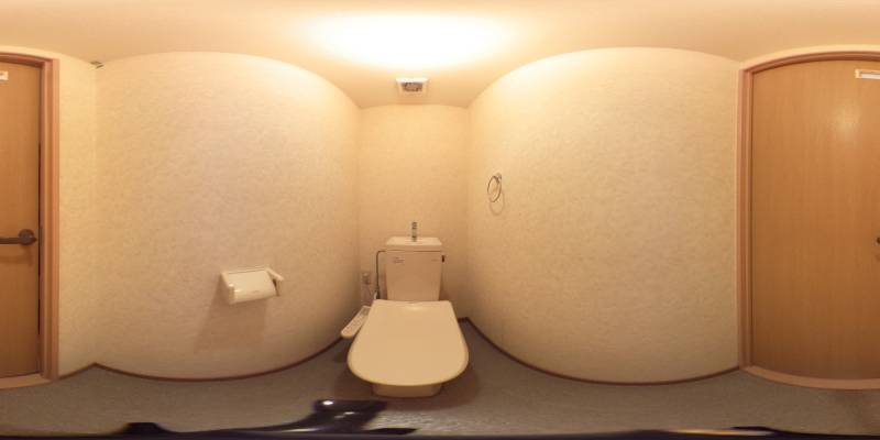 パノラマ画像トイレ