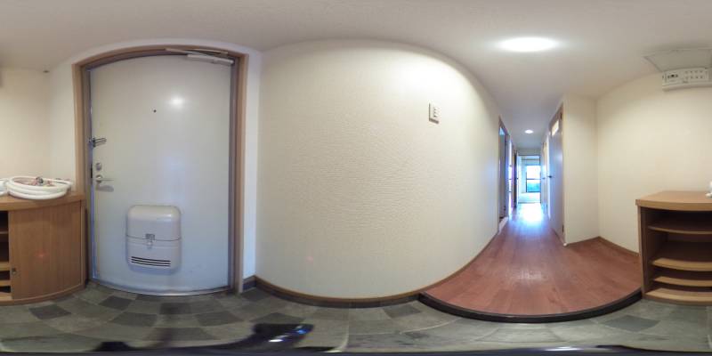 パノラマ画像玄関