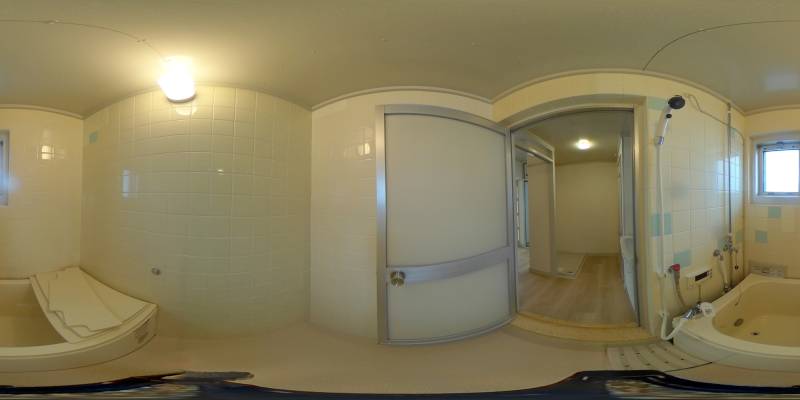 パノラマ画像バスルーム