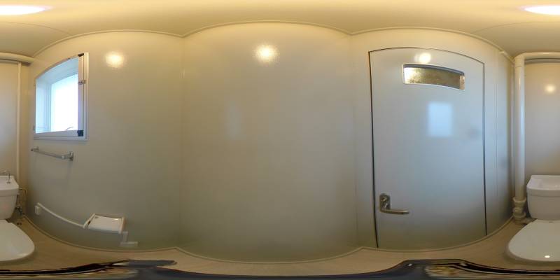 パノラマ画像トイレ