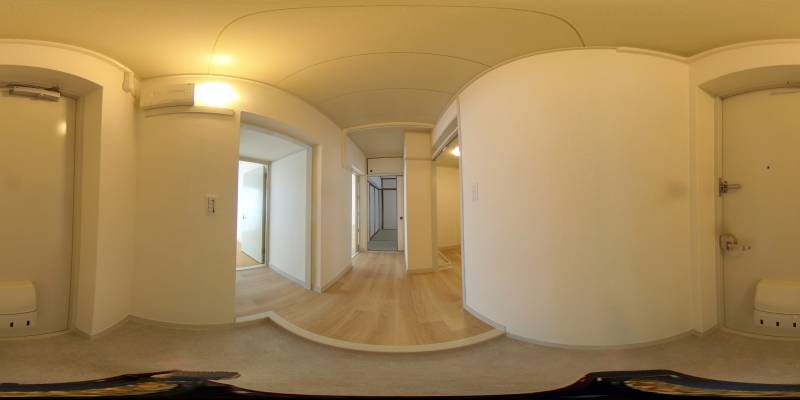 パノラマ画像玄関