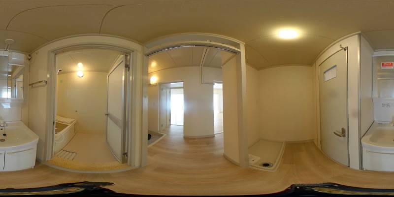 パノラマ画像洗面所