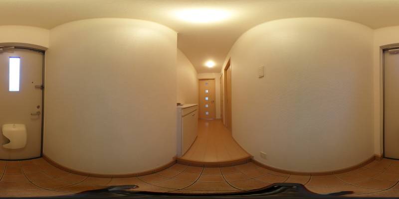 パノラマ画像玄関