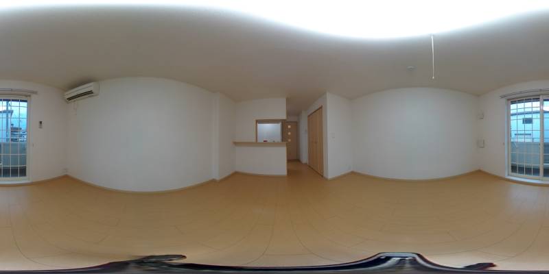 パノラマ画像洋室