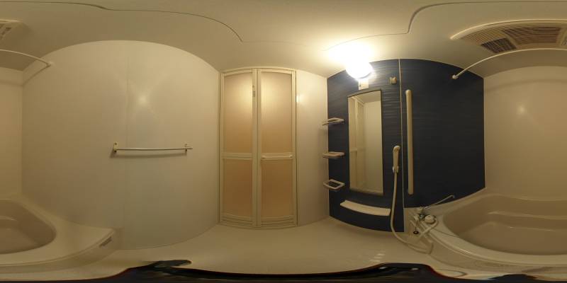 パノラマ画像バスルーム