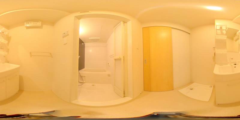 パノラマ画像洗面所
