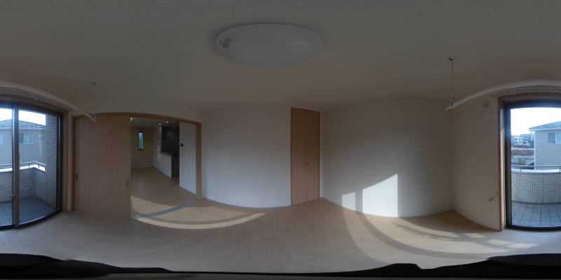 パノラマ画像洋室