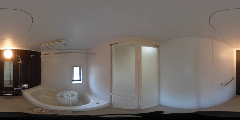 パノラマ画像バスルーム
