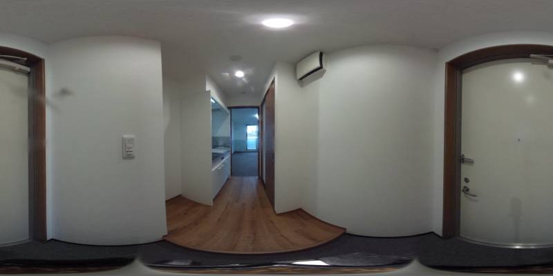 パノラマ画像玄関