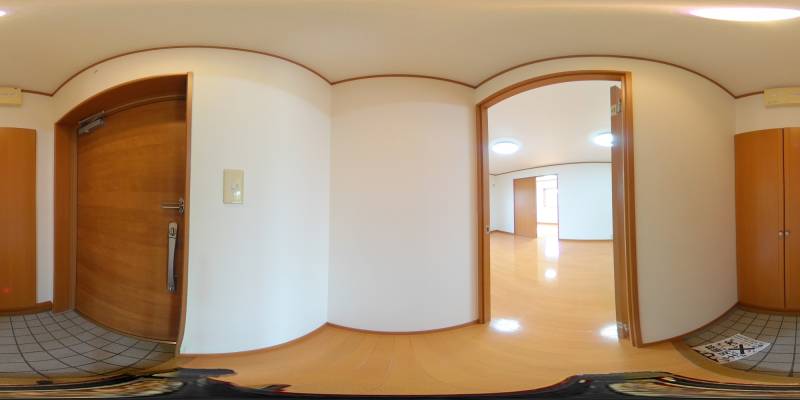 パノラマ画像玄関