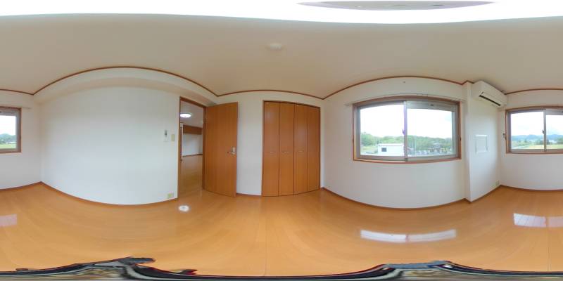 パノラマ画像洋室