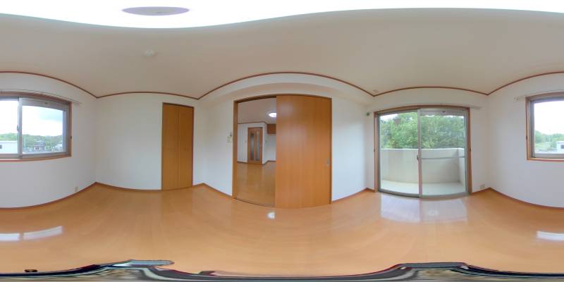 パノラマ画像洋室