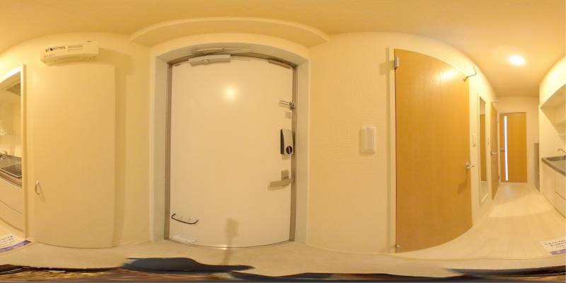 パノラマ画像玄関