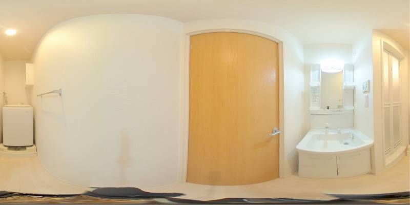 パノラマ画像洗面所