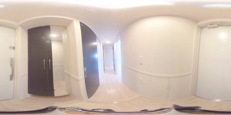 パノラマ画像玄関