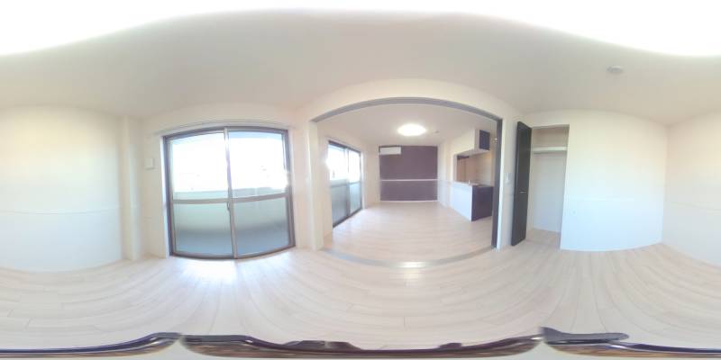 パノラマ画像洋室