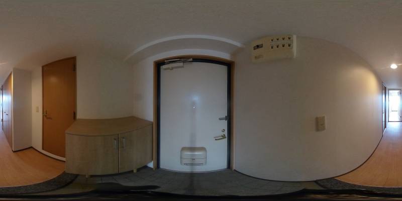 パノラマ画像玄関