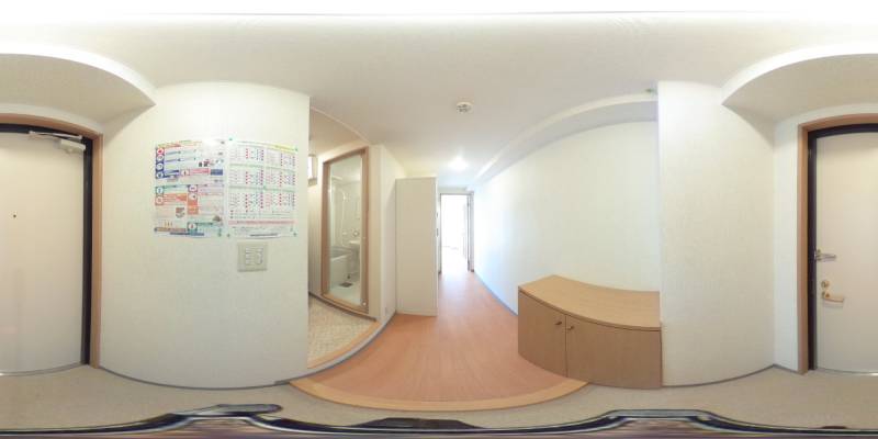 パノラマ画像玄関