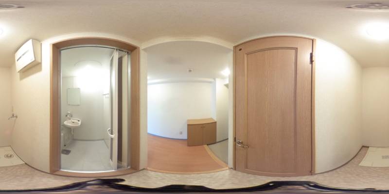 パノラマ画像洗面所