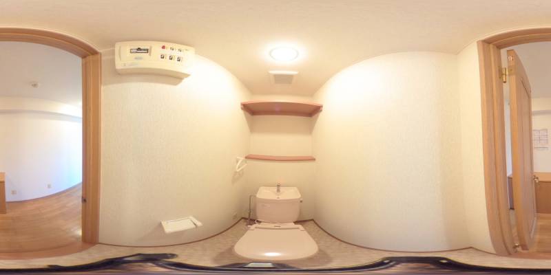 パノラマ画像トイレ