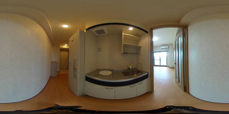 パノラマ画像キッチン