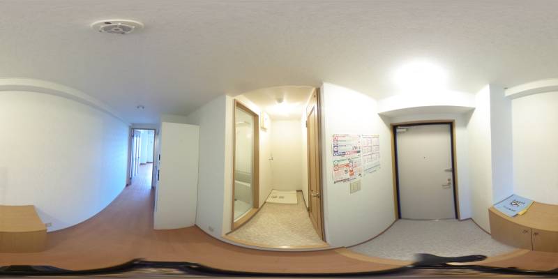 パノラマ画像玄関