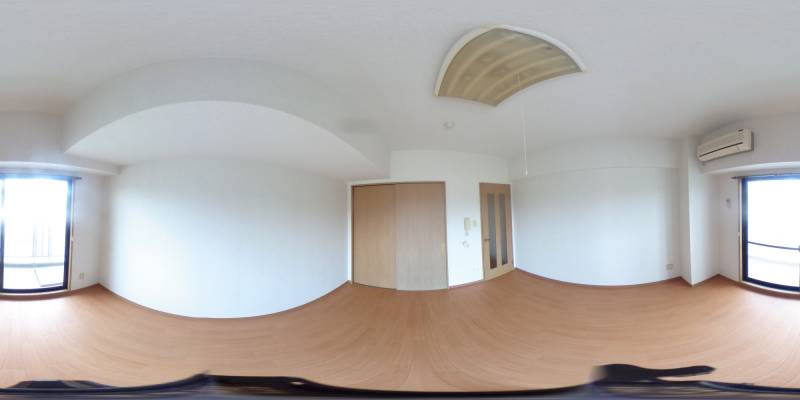 パノラマ画像リビング