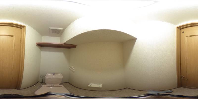 パノラマ画像トイレ