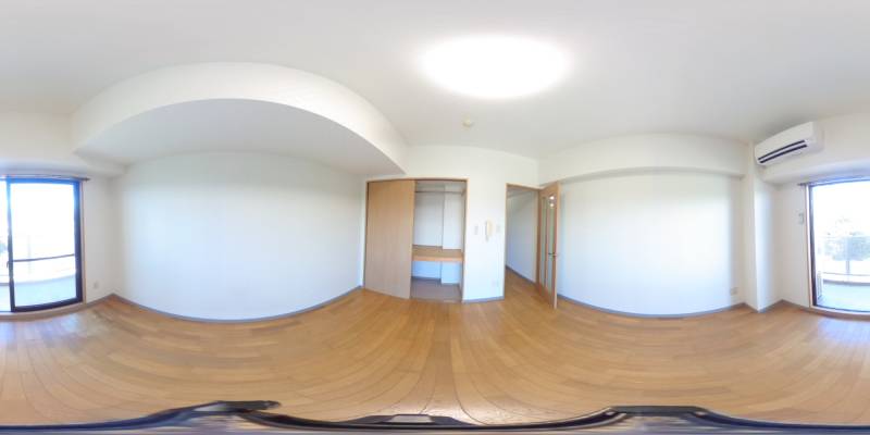 パノラマ画像洋室