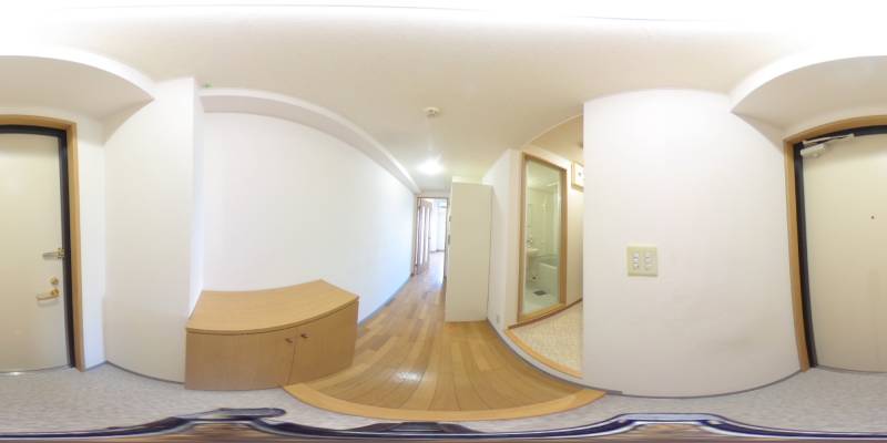 パノラマ画像玄関