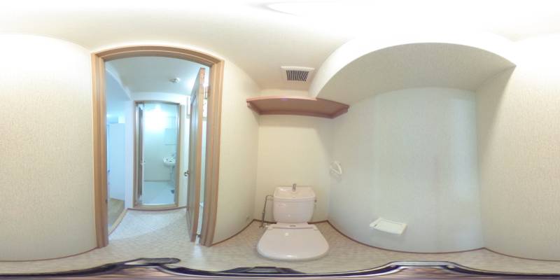 パノラマ画像トイレ