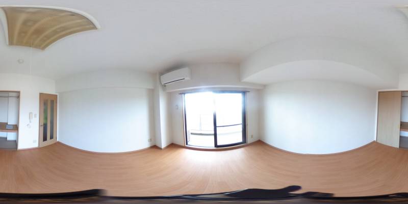 パノラマ画像洋室