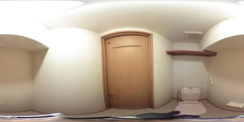 パノラマ画像トイレ