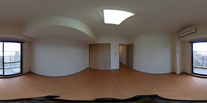 パノラマ画像洋室