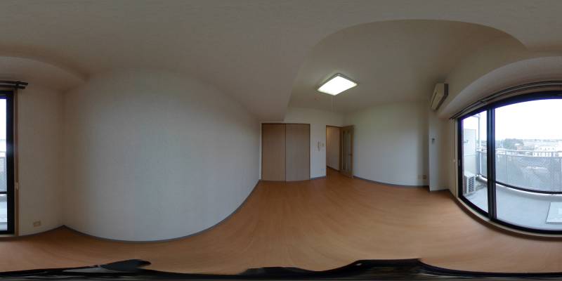 パノラマ画像洋室