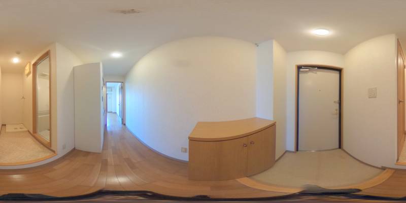 パノラマ画像玄関