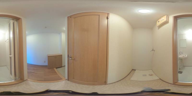 パノラマ画像洗面所