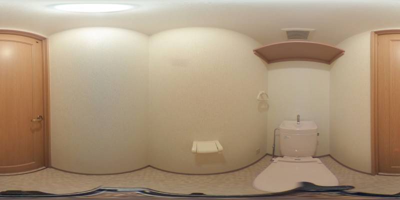 パノラマ画像トイレ