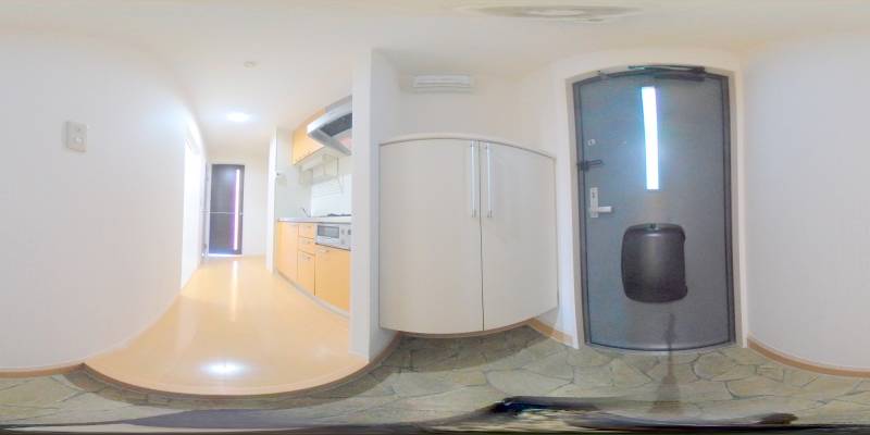 パノラマ画像玄関