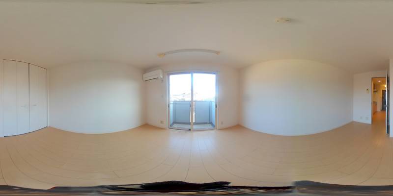 パノラマ画像リビング